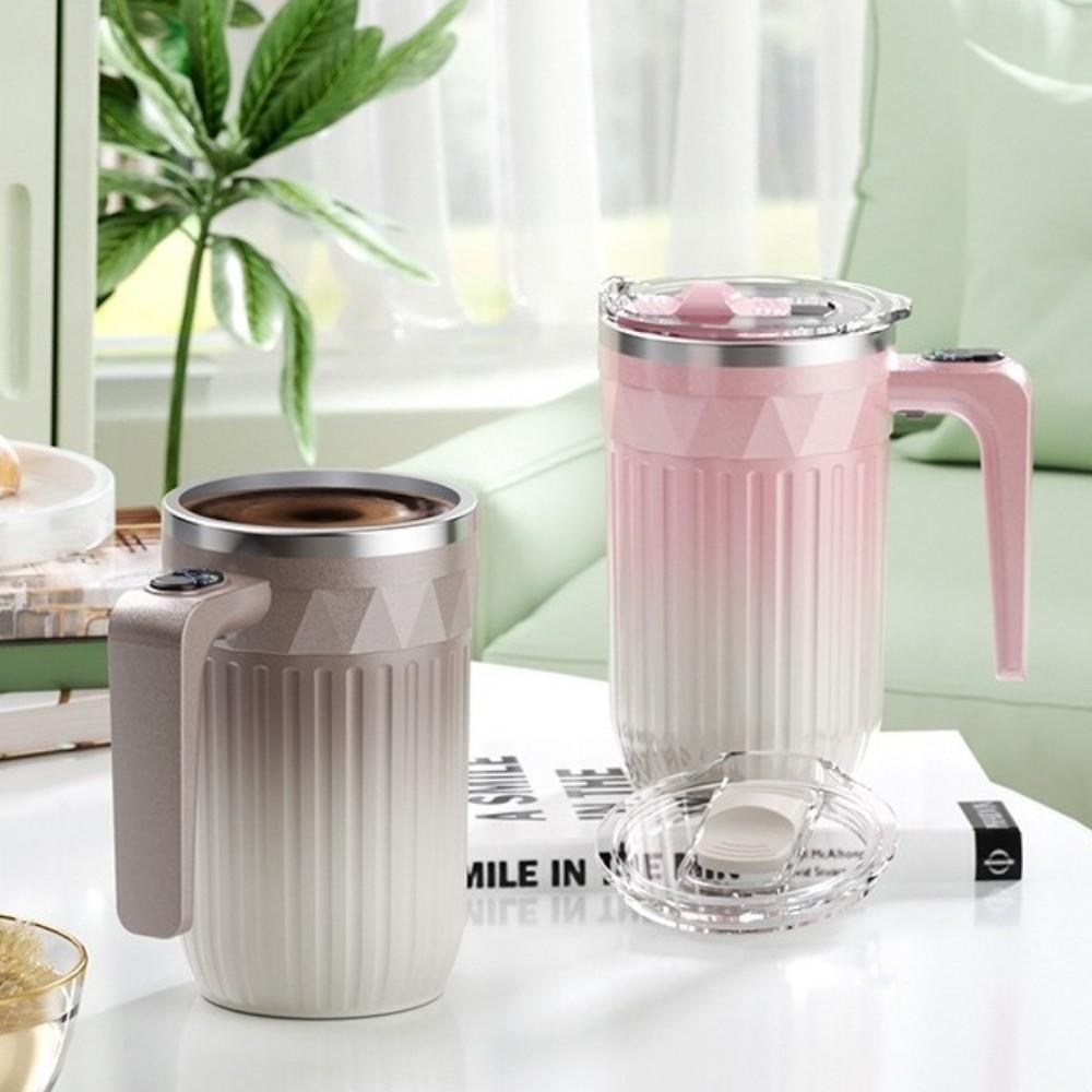 Rechargeable Heating Mixer Cup 450ml Espresso Cup Creative Mocha Tea Mug  Afternoon Tea