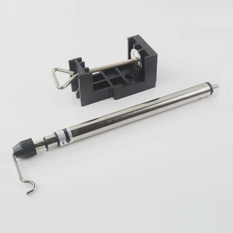 Electric Grinder Telescopic Bracket with Hook - Small Desktop Workbench Support (300g)