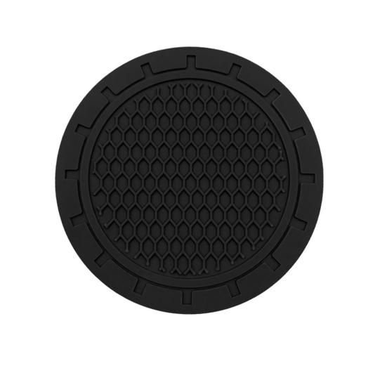 Honeycomb Car Cup Coasters Anti-Slip PVC Cup Holder Pad Universal Water Cup Mat for Car Interior Decorative Auto Accessories