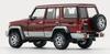 BM Creations Toyota Land Cruiser LC76 Dark Red LHD Scale Model 1/64 (64B0347)