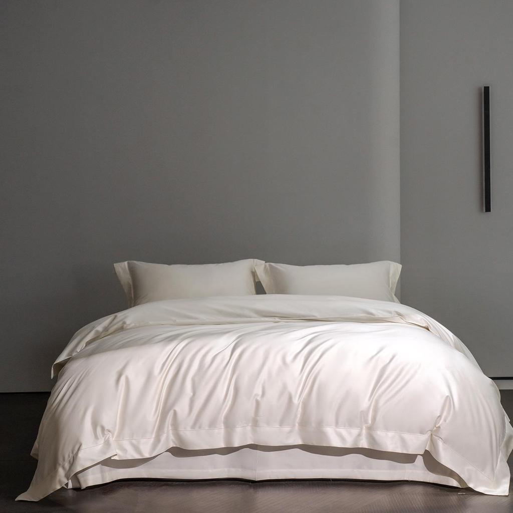 Genuine 2026 Luxury Double-Ply Pima Cotton High-End Four-Piece Bedding Set