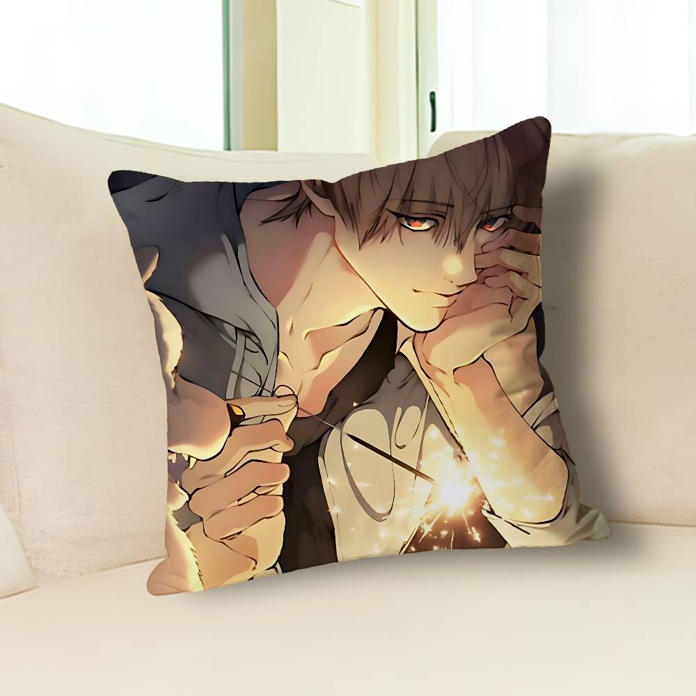 Manga L-Lost In The C-Cloud Various Sizes Square Pillow Case For Car Home Bedchamber Decor Custom Valentine gift
