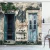 European Rural Town Street Landscape Printing Shower Curtain For Bathroom Curtains Waterproof Polyester Home Decor With Hooks