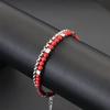 Stylish 2Pcs Men Bracelet Set 4mm Stainless Steel Cuban Chain Braslet Square Hematite Stone Healing Braclet Cycling Accessories
