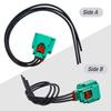 2pcs Headlight Connector Wiring Harness 68064997AA, Replacement for Dodge RAM 1500 2500 3500 2009-2010 Replacement for Jeep Liberty 2008-2012 for