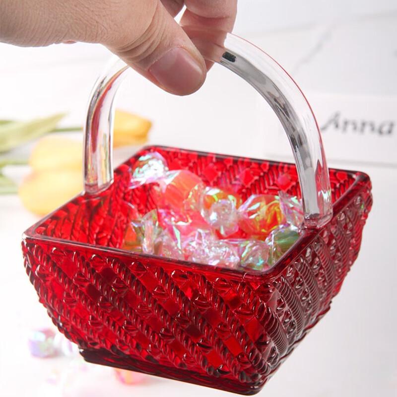 Flevance Kristallglas Europäischer Stil Obst- und Süßigkeitsschale