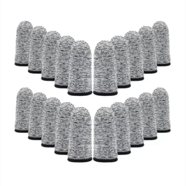 

Захисники кінчиків пальців, стійкі до порізів – Багаторазові, гнучкі захисні рукавички для нарізання, чищення та кухонного використання 20pieces