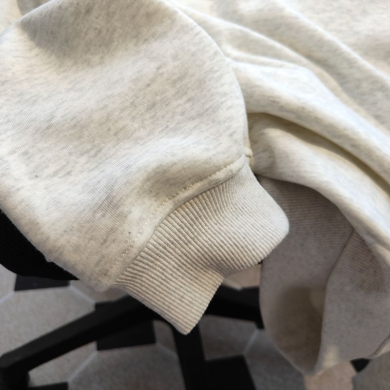 Sweatshirt for Women Oversize Fleece Thickened Loose Round Neck Casual Pullover Long Sleeve Top Sweatshirt