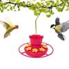 Hummingbird Feeders for Outdoors Hanging Plastic Hummingbird Feeder with 8 Feeding Ports And Perch for Outside Yard Garden Decor