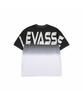 Leubase Old School Overfit Tee – Gradient Black