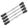 4Pcs Adjustable Rear Upper Suspension Arm Tie Rod Linkage Arm for 1/10 RC Car Truck