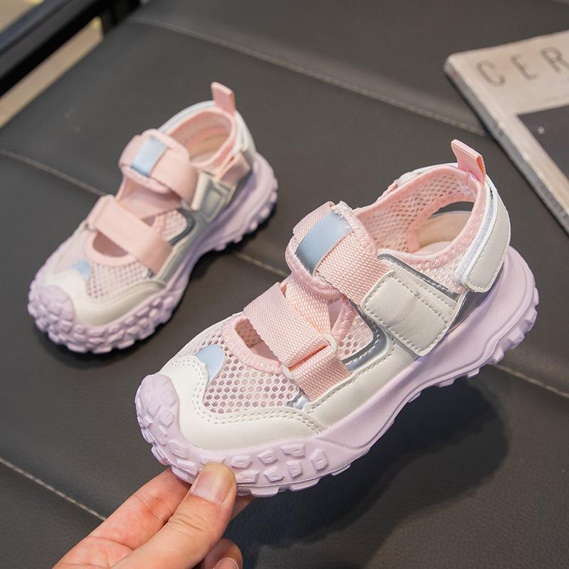 Children's Fashion Breathable Velcro Headband Sports Casual Shoes Frame Outdoor Sandals Beach Shoes Children's Shoes Water Shoes