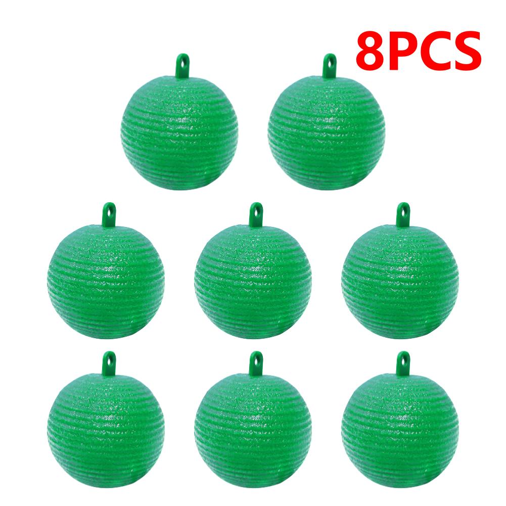 10PCS Fly Ball Traps 8cm Insects Fly Swatter Fruit Flies Trap Reusable Hanging Trap Ball Pest Repeller Killer Garden Supplies