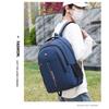 Unisex Casual Backpack - Durable Nylon Multi-Pocket Travel Bag , Ergonomic Shoulder Straps & Zipper Closure for Business Trips, Short-Distance Travel