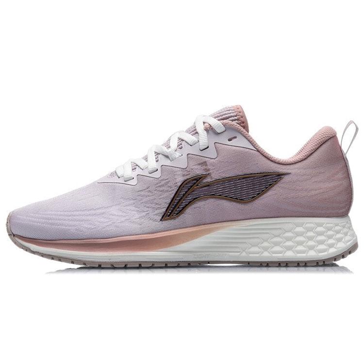 

Li Ning Red Hare 4 Slip Resistant Cushioning Abrasion Resistant Low top Running Shoes Women s Pink White Black ARMR004-3 35.5