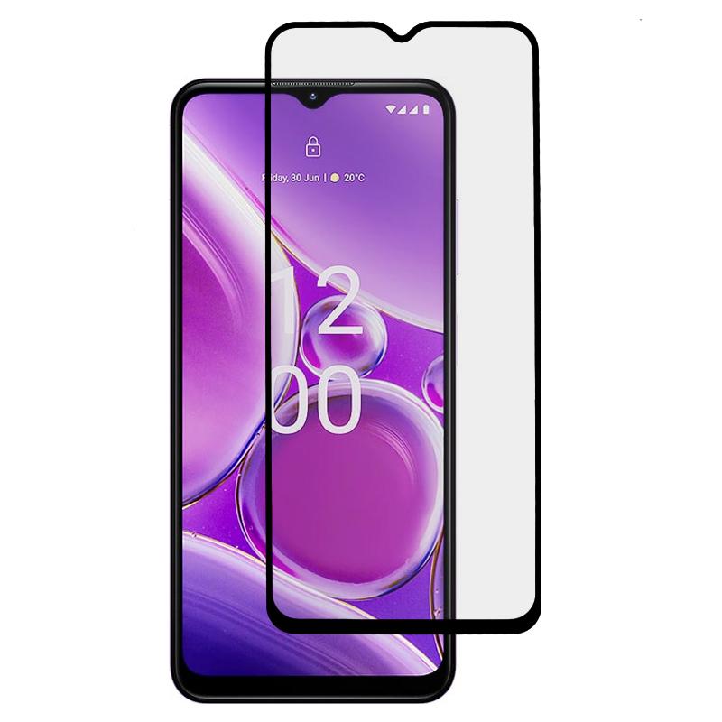 Full Glue Phone Full Screen Protector for Nokia G42,Electroplated Silk Printing HD Tempered Glass Film