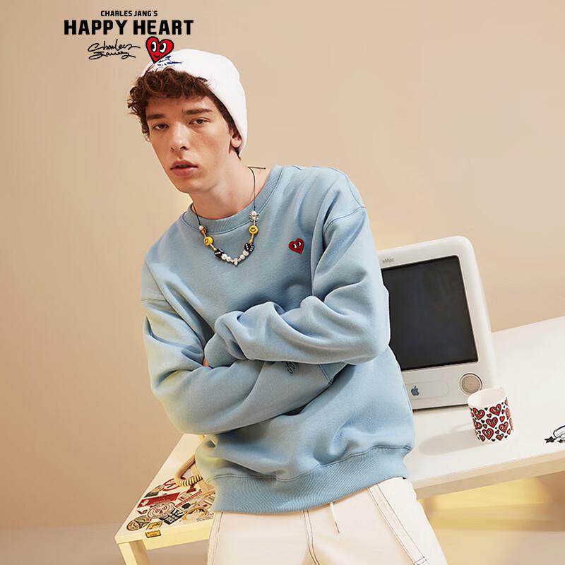 Charles Heart Logo Crew Neck Sweatshirt