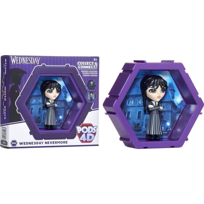 Figurine Mercredi 4D - Wednesday - Danse - Gamme WEDNESDAY - Pour Fille De 3 Ans Et Plus