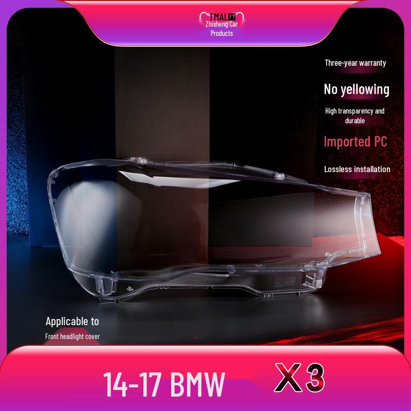 BMW X3 & X4 Headlight Lens Cover for 2014-2017 Models (F25/F26)