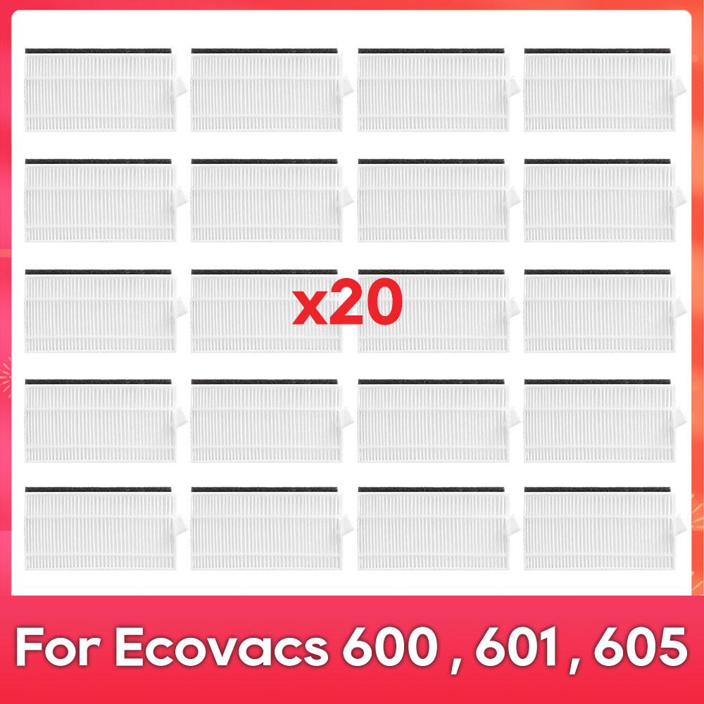 Fit For ( Ecovacs DEEBOT 600, DO3G, 601, 605 ) Robot Vacuums Roller Side Brush Cover Filter Replacement Spare Part Accessory