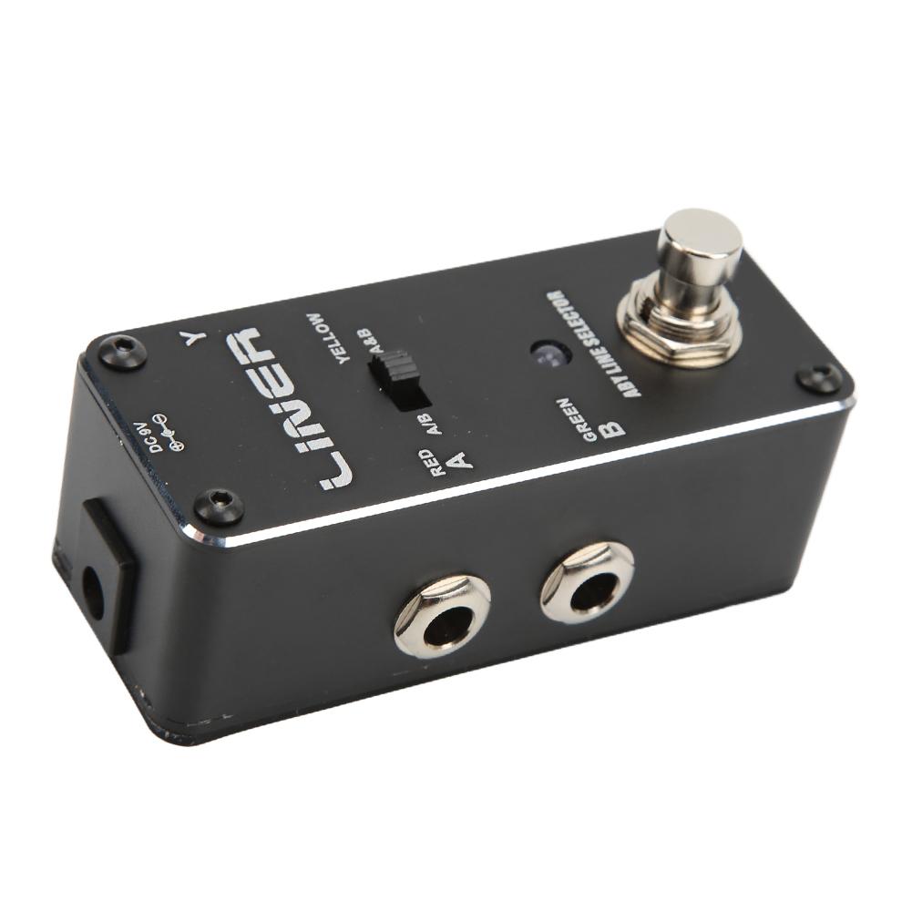 1pc ALR-3 Signal Switcher ALR-3 Guitar Effect Pedal Foot Peda Line Selector Guitar Pedal Electric Guitars Pedals For Clear Tone