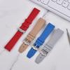 Cinturino Avanzato in Gomma per Orologi Rolex Omega X Swatch Joint MoonSwatch Constellation Sports Cinturino da 20mm Banda con Estremità Curva