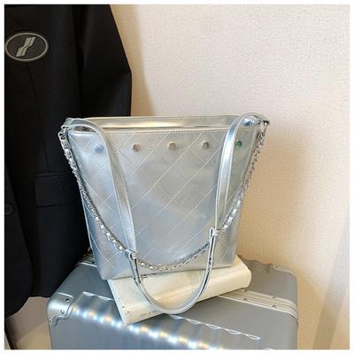 Modische vielseitige Tasche Damen Sommer Neu Einfache Diamant-Umhängetasche Hochwertiges Gefühl Große Kapazität Damen-Umhängetasche