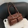 Small Double Pockets Shoulder Bags for Women 2024 New Fashion Trend Designer Underarm Bag Female Handbags and Purses