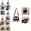 2020 New Style Funny Canvas Mini Bag For Women, Cute Shoulder Crossbody Round Bag