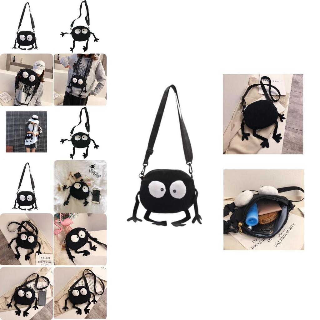 2020 New Style Funny Canvas Mini Bag For Women, Cute Shoulder Crossbody Round Bag