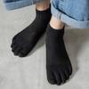 Baumwolle Herren Fünf-Finger-Socken Knöchelsocken Zehentrenner-Socken Herren Netz-Fünf-Zehen-Socken Sommer