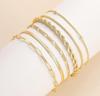 Fashionable Five-Piece Metal Chain Bracelet Set - Personalized European and American Style