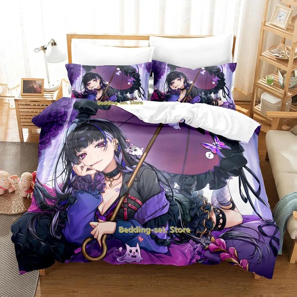 New Meloco Kyoran Bedding Set Single Twin Full Queen King Size Bed Set Adult Kid Bedroom Duvetcover Sets Anime parure de lit Bed Tool