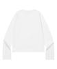 MUCENT Area Metal Logo Heart Patch Long Sleeve Tee (2 Colors)