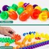Creative DIY Mushroom Tacks Set: 1 Board, 240 Small, 40 Medium, 16 Large Tacks, And Colorful Instructions for Ages 3-6