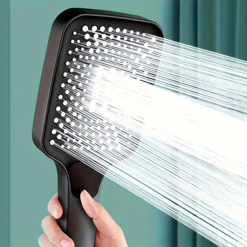 Pressurized Square Shower Head Household Bath Pressurized Shower Head Flower