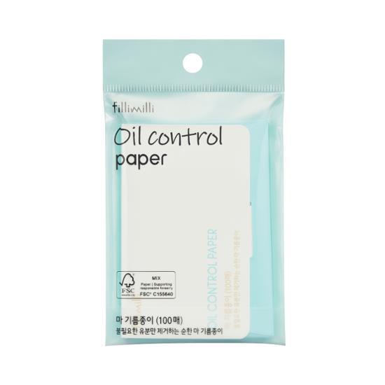 

FILLIMILLI hemp oil-blotting paper (100 sheets)