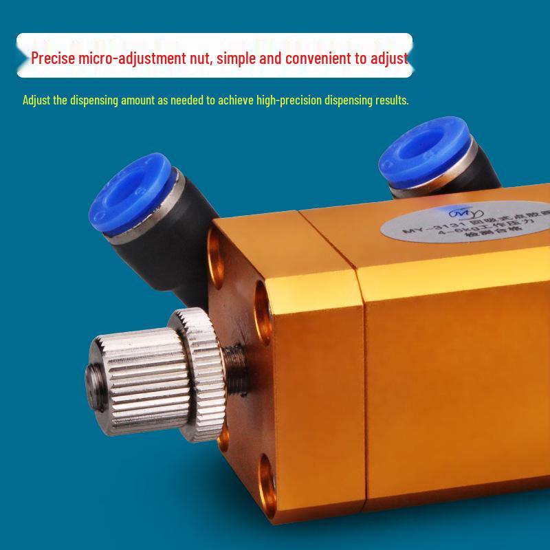MY3131 Precision Pneumatic Silicone Dispensing Valve with Adjustable High-Flow Lift-Back Suction