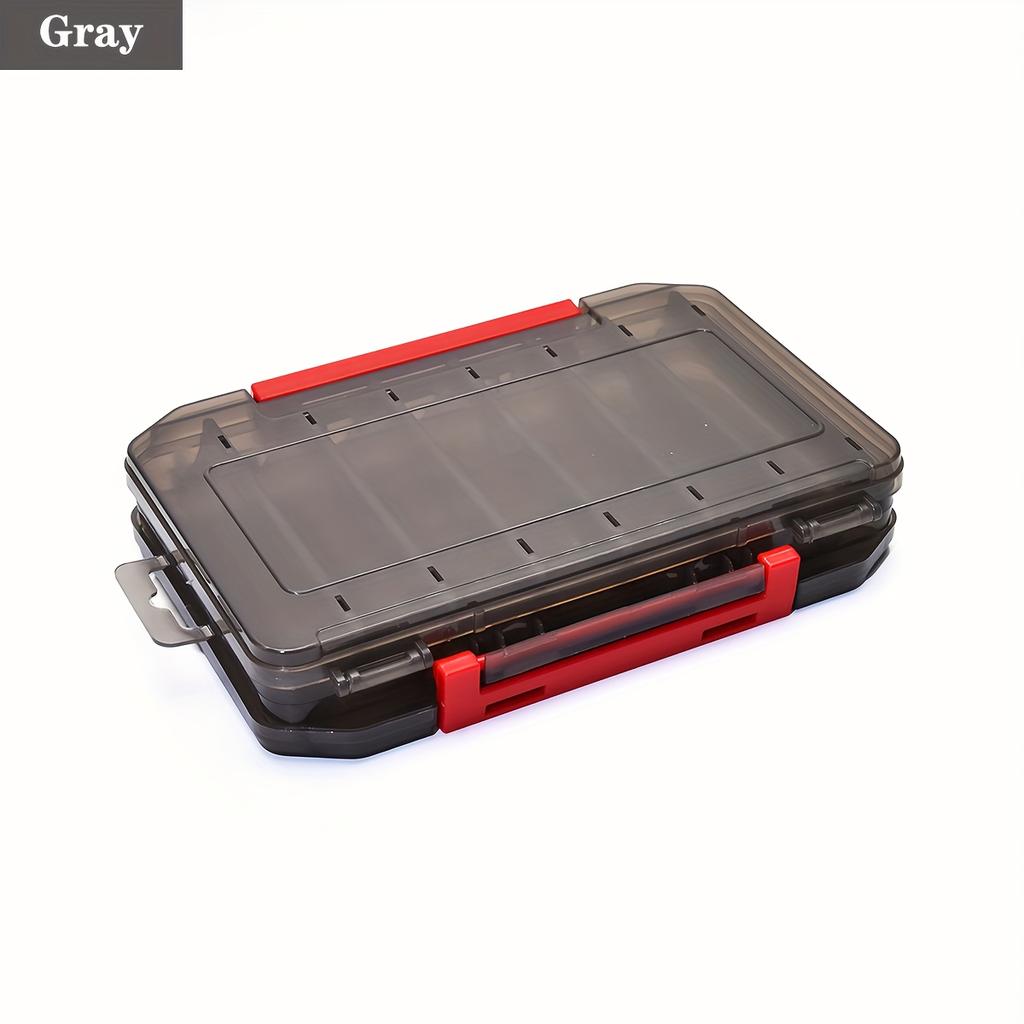 FTK1pc Double-sided Fishing Gear Box, 1 Bait Storage Box, Fishing Tool Accessories