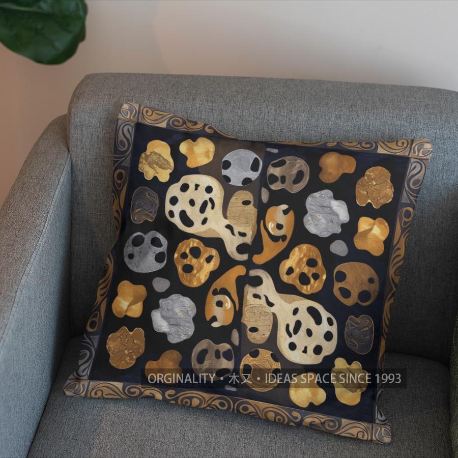 2D Leopard Head Pattern Decorative Pillow Cover Pattern Cushion Cover Suitable For Sofa Bedroom Car Pillow Cover