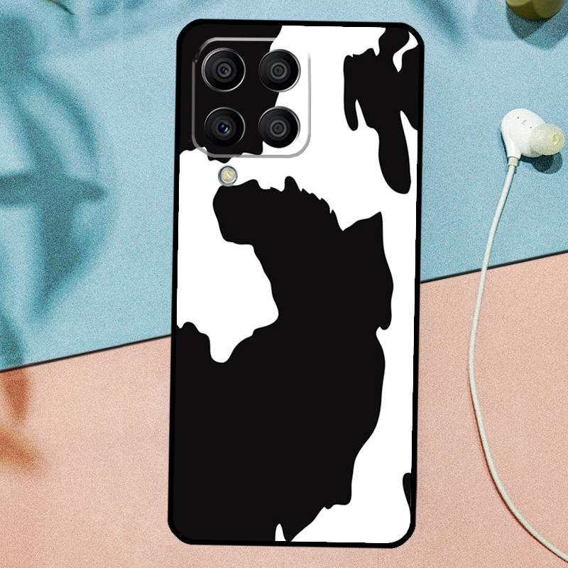 Spotted Cow Skin Print For Samsung Galaxy M31 M11 M23 M12 M13 M14 M15 M35 M55 M34 M54 M33 M53 M32 M52 M06 M16 Case