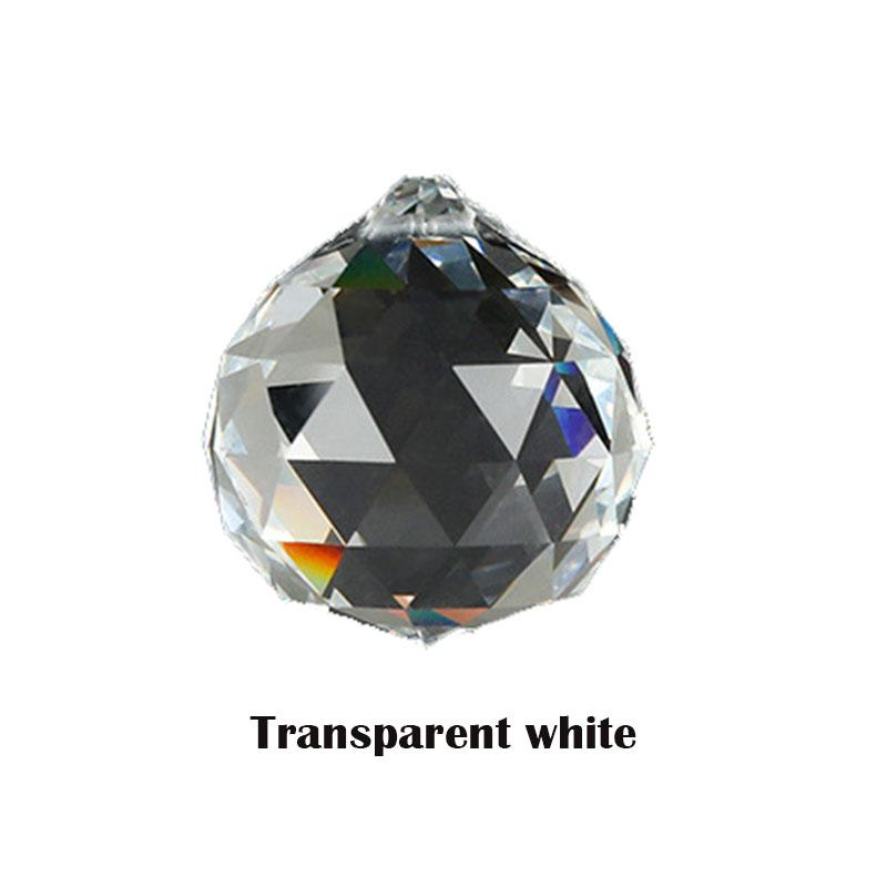 Hanging Ball Sun Catcher Clear Crystal Feng Shui Lamp Ball Prism Rainbow Wedding Decor Home Wedding Party Decoration Ornament