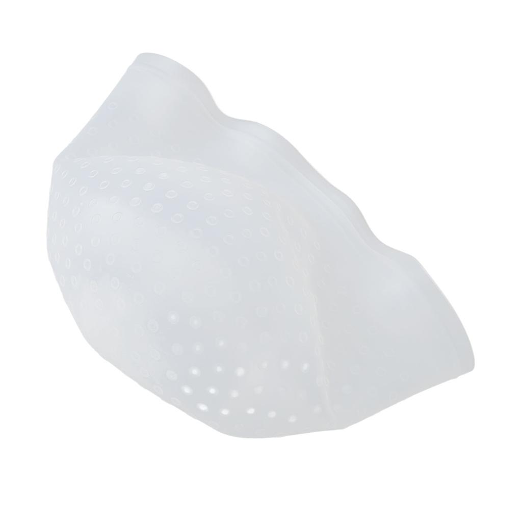Hair Highlight With Hook Needle Silicone Hair Staining Home Hair Salon Transparent Hair Dye Hat