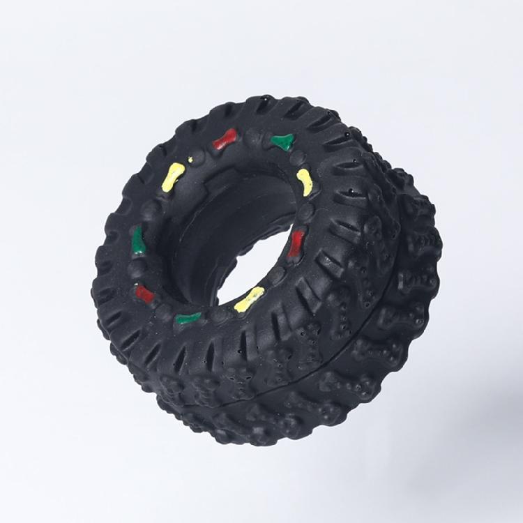Elastická pneumatika Hračka pro psa Psí žvýkací pneumatika Štěně Tréninkové Molární hračky Netoxické