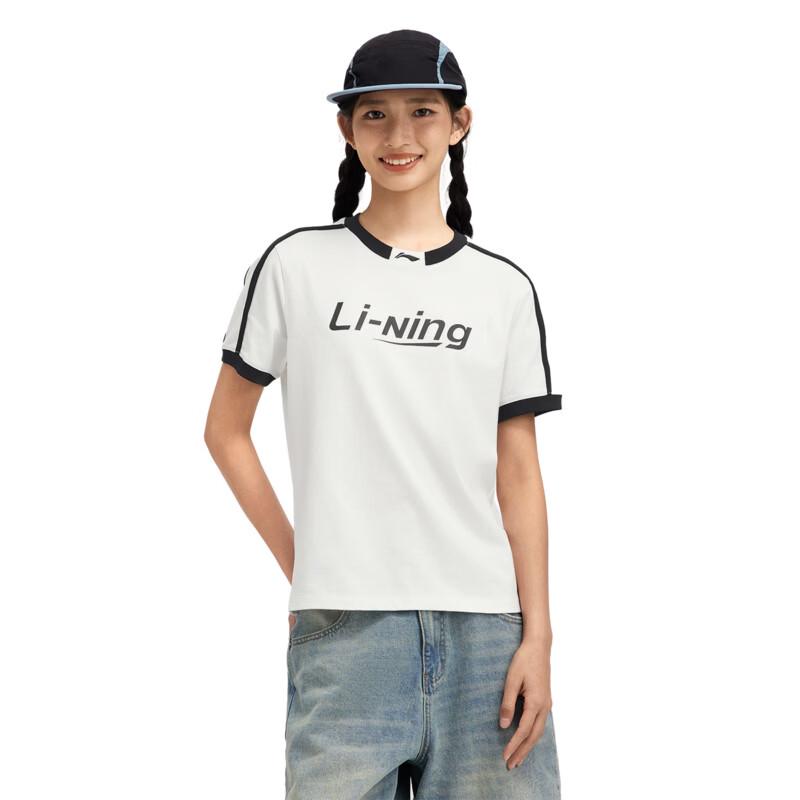Li-Ning Women s Retro Loose Fit Short Sleeve T-Shirt L