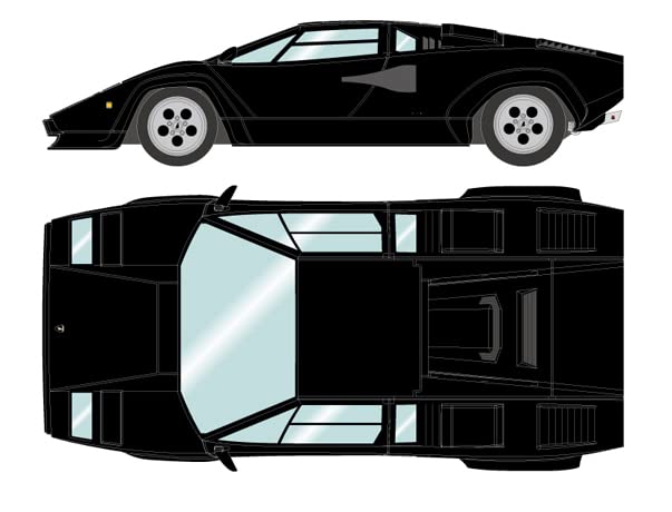 

IDEA Lamborghini Countach LP5000 QV 1985 Черный Готовое изделие 1/18