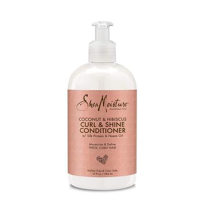 Shea Moisture Coconut & Hibiscus Curl & Shine Conditioner, 384ml, 1 Unit