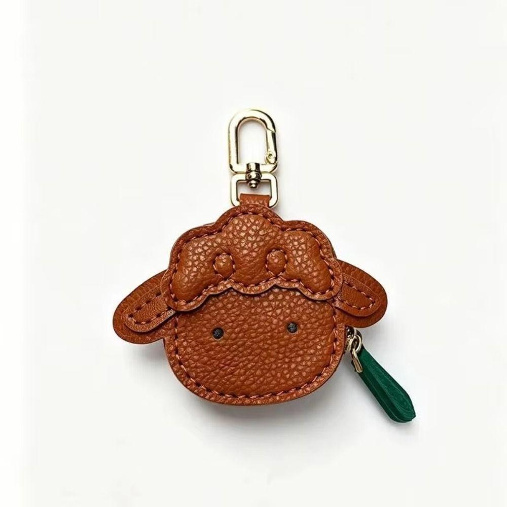 Goat Lamb Shaped Coin Purse Cartoon Bag Charm Creative Bag Pendant Outdoor