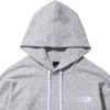 North Square Logo Hoodie Unisex Fleece Lining Thermal Mixed Gray XS [The Face]