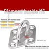 Stainless Steel Diamond Eye Plate Ceiling Hook